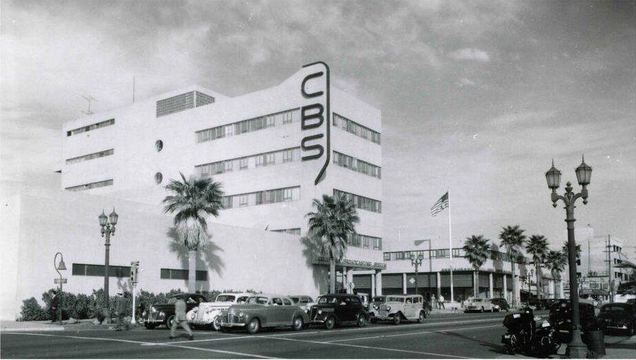 Original illustration: the CBS building