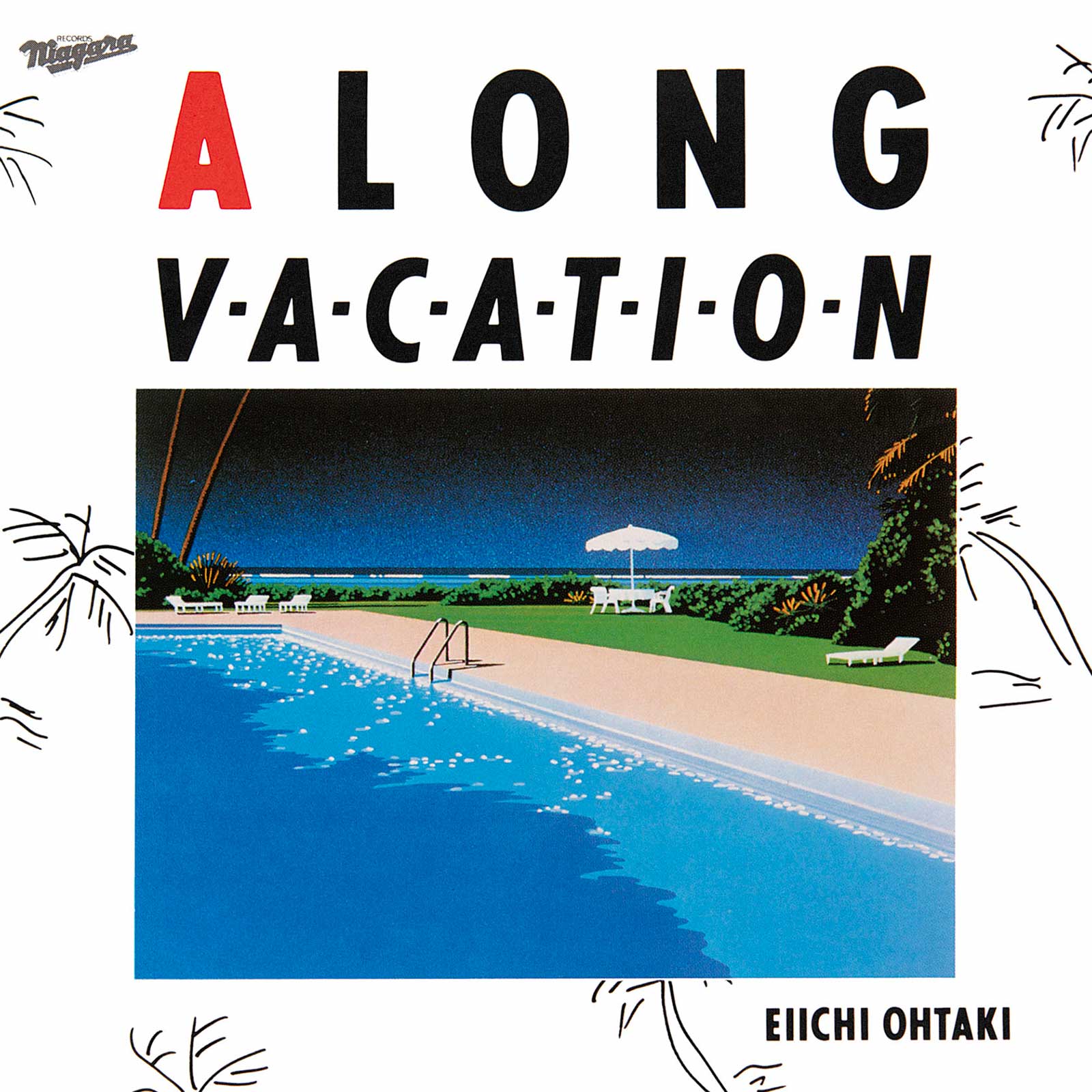 大泷咏一《A LONG VACATION》纪念版封面